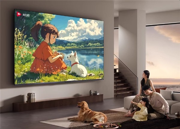 有娃家庭的洋房阳光客厅，百吋电视这样挑，兼顾护眼与体验