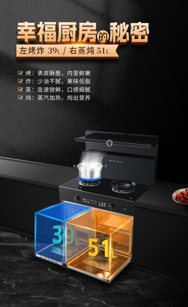 装修后才懂:真的不是智商税,美大集成灶用下来太稳了!